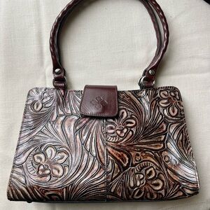 PATRICIA NASH LEATHER HANDBAG